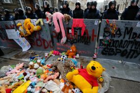 Акція "Українки проти рабського майбутнього"