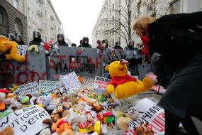 Акція "Українки проти рабського майбутнього"