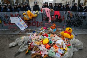 Акція "Українки проти рабського майбутнього"