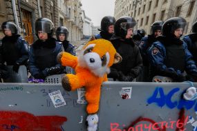 Акція "Українки проти рабського майбутнього"