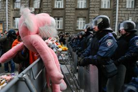 Акція "Українки проти рабського майбутнього"