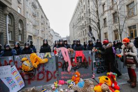 Акція "Українки проти рабського майбутнього"