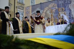 Participants of of city water consecration