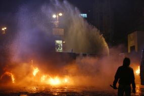 Collision on the street. Grushevskiy