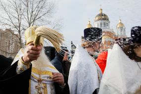 Filaret sanctifies water
