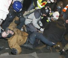 Victim of a collision