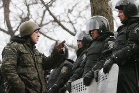 Employees of militia