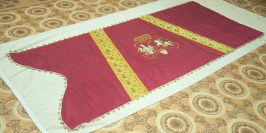 The Polish flag of the House of Vasa