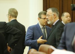 Dmitriy Tabachnik and Aleksandr Vilkul