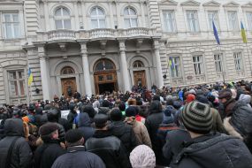 People at Lviv Regional State Administration