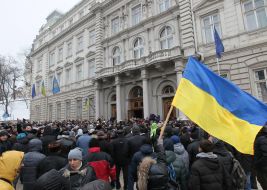 People at Lviv Regional State Administration