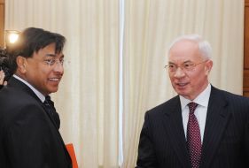 Nikolay Azarov and Lakshmi Niwas Mittal