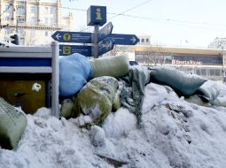 Barricade on Khreschatyk