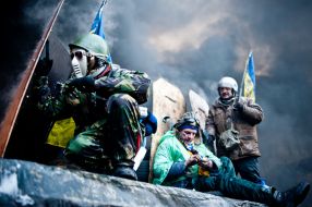 Митингующие