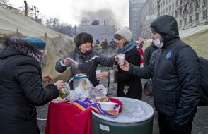 Митингующие