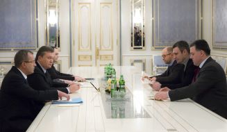 Meeting with the leader of the parliamentary oppositions factions