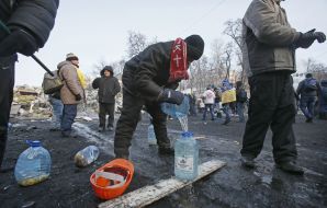 Митингующие