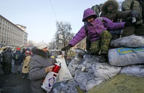 Митингующие