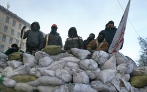 Митингующие