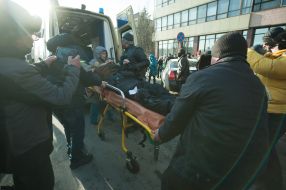 Hospitalization of victims