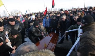 Funeral of Sergey Nigoyan