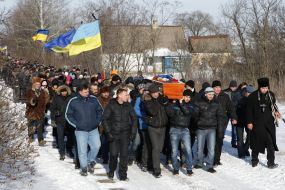 Funeral of Sergey Nigoyan