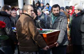 Funeral of Sergey Nigoyan