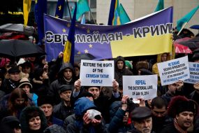 Мітинг кримських татар