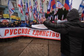 Провластный митинг