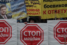 Провластный митинг