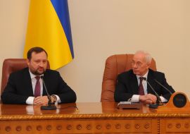 Николай Азаров и Сергей Арбузов