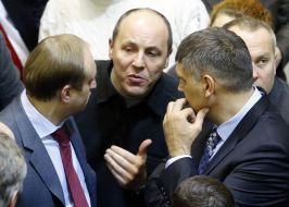 Артем Пшонка, Андрій Парубій та Юрій Мірошниченко