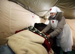 Item heating in Kiev