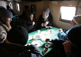 Item heating in Kiev