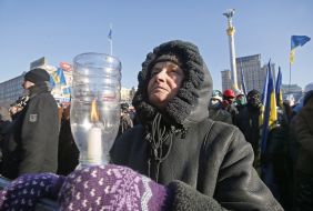 Участница информационного митинга
