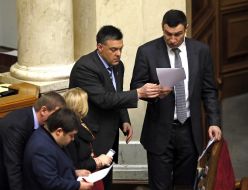 Vitali Klitschko and Oleg Tyagnibok