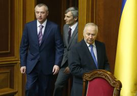 Igor Kaletnik, Ruslan Koshulinskiy and Vladimir Rybak