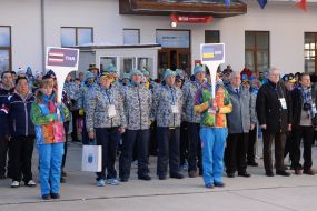 Flag-raising ceremony