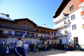 Flag-raising ceremony