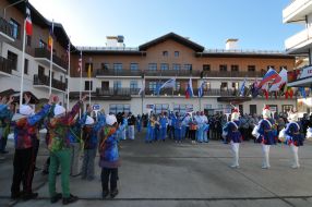 Flag-raising ceremony