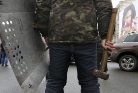 Participants of self-defense detachments