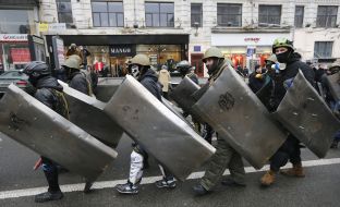Participants of self-defense detachments