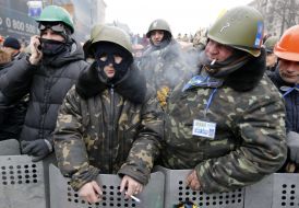 Participants of self-defense detachments