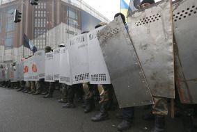 Participants of self-defense detachments