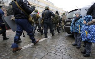 Participants of self-defense detachments