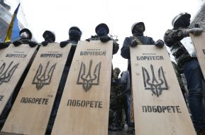 Participants of self-defense detachments