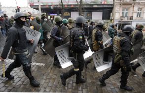 Participants of self-defense detachments