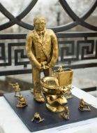 Exhibition of cartoons