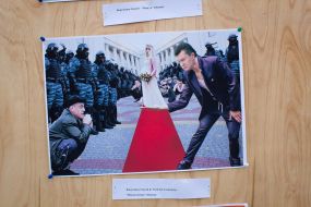 Exhibition of cartoons