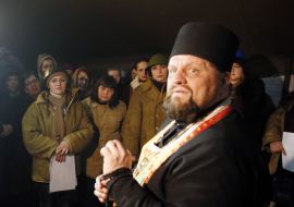 Sanctifying of womanish sotnia 